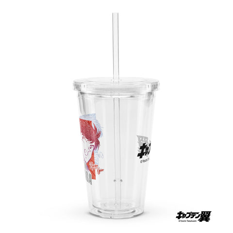 Clear plastic tumbler [CPT] TSUBASA Tsubasa & Kojirou