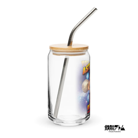 Can-shaped glass [ATM] 3D VINTAGE ATOM