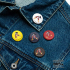 Set of pin buttons [TOWD] MAKURA