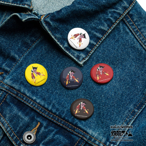 Set of pin buttons [TOWD] MAKURA