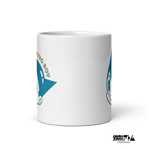 White glossy mug [ATM] FACE ATOM