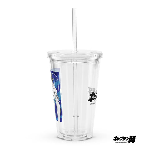 Clear plastic tumbler [CPT] TSUBASA Close up