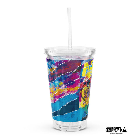 Clear plastic tumbler [ATM] STREET ATOM