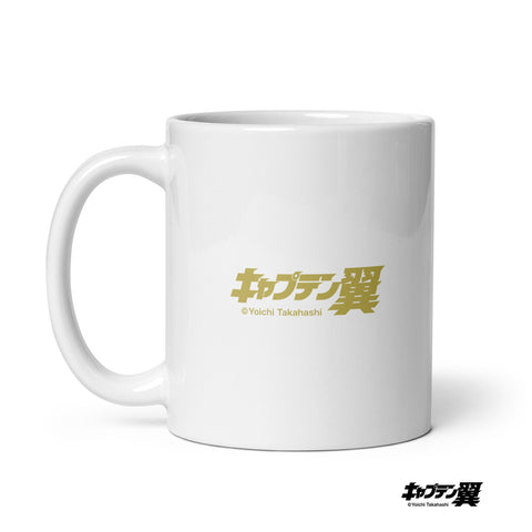 White glossy mug [CPT] TSUBASA Champ