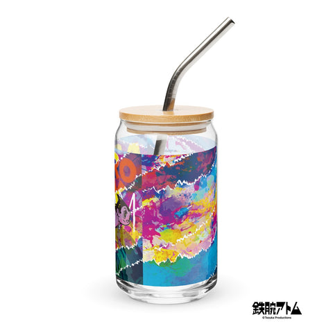 Can-shaped glass [ATM] STREET ATOM