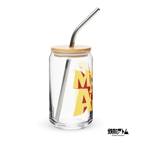 Can-shaped glass [ATM] RETRO ATOM