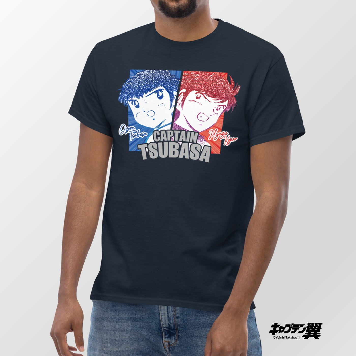 Unisex t-shirt [CPT] TSUBASA Tsubasa & Kojirou – KAIJU WORKS