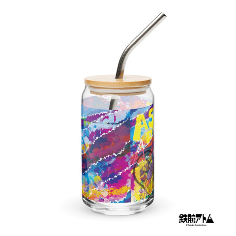 Can-shaped glass [ATM] STREET ATOM