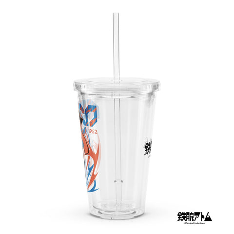 Clear plastic tumbler [ATM] POWER ATOM