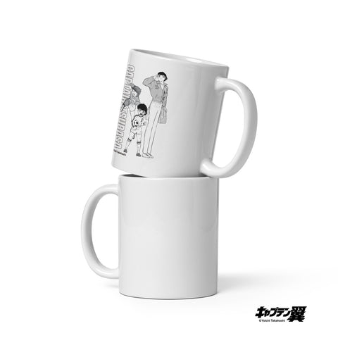White glossy mug [CPT] TSUBASA Grow