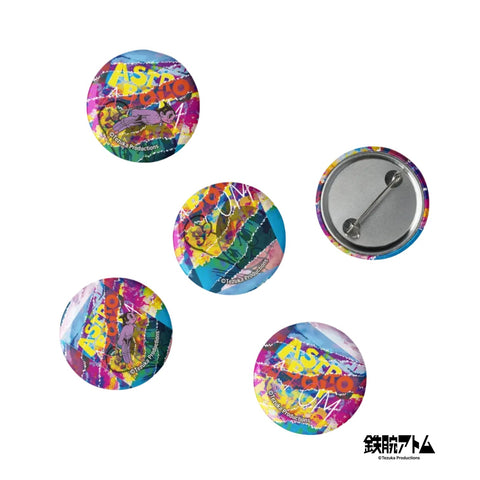 Set of pin buttons [ATM] STREET ATOM