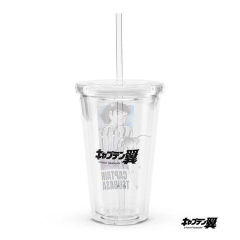 Clear plastic tumbler [CPT] TSUBASA Back