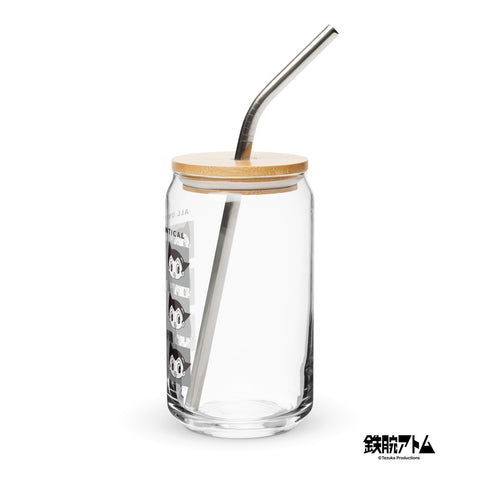 Can-shaped glass [ATM] UNIT ATOM