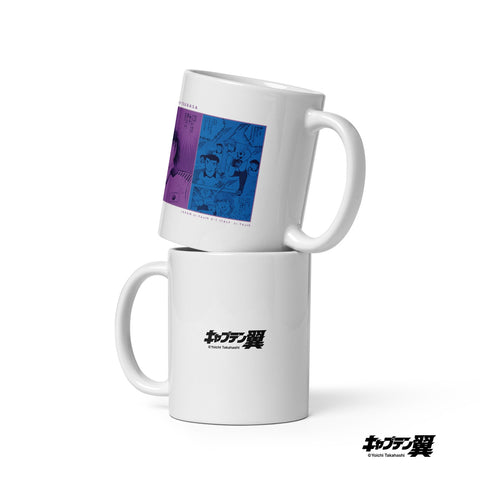 White glossy mug [CPT] TSUBASA JapanU-15 VS ItalyU-15