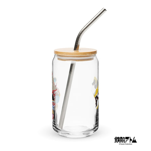 Can-shaped glass [ATM] OVERLAY ATOM