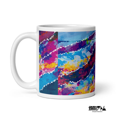 White glossy mug [ATM] STREET ATOM