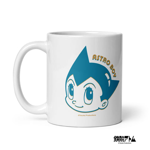 White glossy mug [ATM] FACE ATOM
