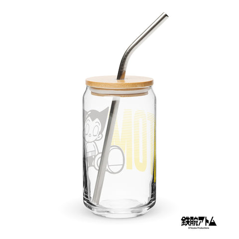 Can-shaped glass [ATM] SLEEP ATOM