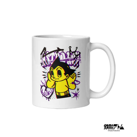 White glossy mug [ATM] MISREGISTRATION ATOM