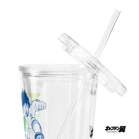 Clear plastic tumbler [CPT] TSUBASA Name