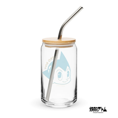 Can-shaped glass [ATM] FACE ATOM