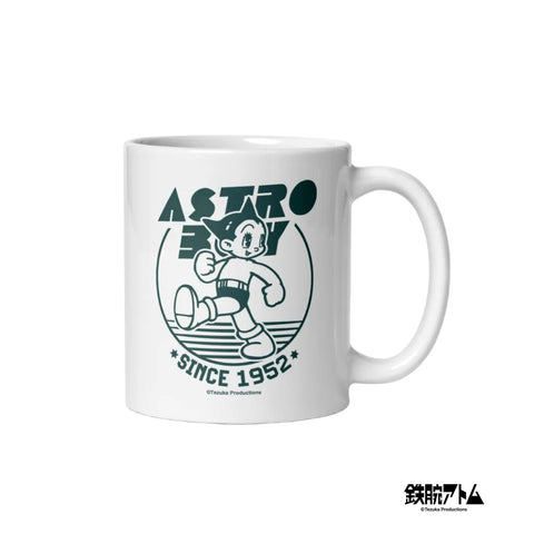 White glossy mug [ATM] COLLEGE ATOM2