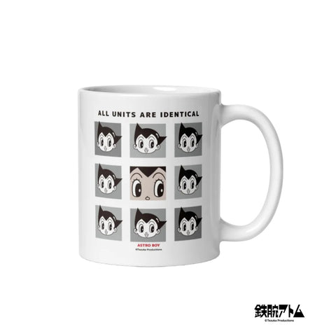 Taza blanca brillante [ATM] UNIDAD ATOM