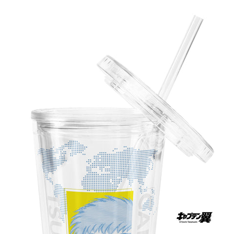 Clear plastic tumbler [CPT] TSUBASA World