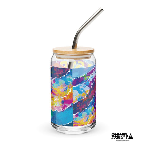 Can-shaped glass [ATM] STREET ATOM