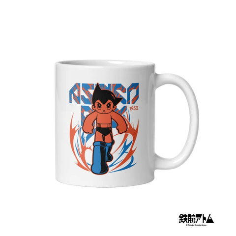 White glossy mug [ATM] POWER ATOM