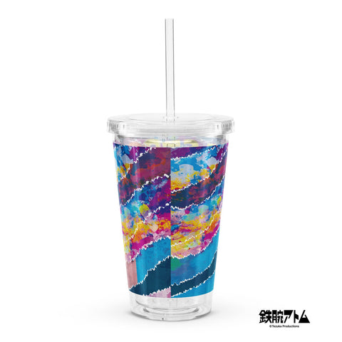 Clear plastic tumbler [ATM] STREET ATOM