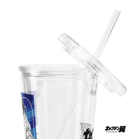 Clear plastic tumbler [CPT] TSUBASA Close up