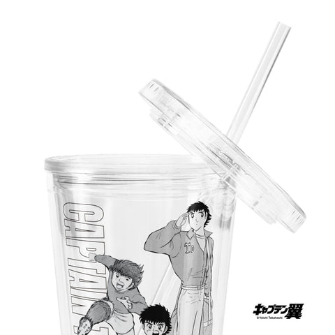 Clear plastic tumbler [CPT] TSUBASA Grow
