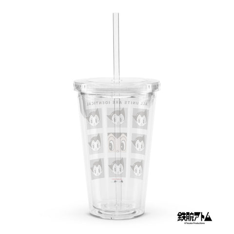 Clear plastic tumbler [ATM] UNIT ATOM