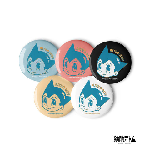 Set of pin buttons [ATM] FACE ATOM