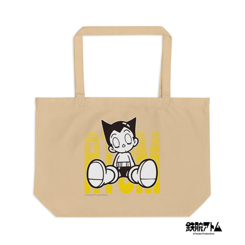 Large organic tote bag [ATM] SLEEP ATOM