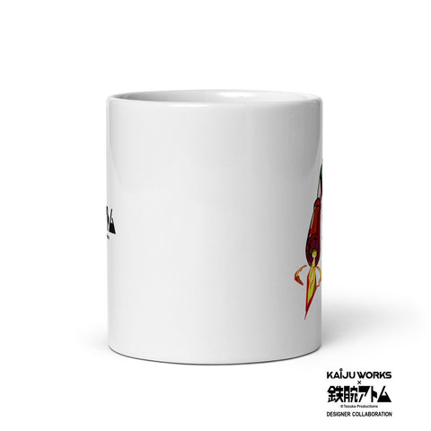 White glossy mug [TOWD] MAKURA