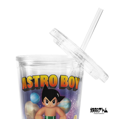 Clear plastic tumbler [ATM] 3D VINTAGE ATOM