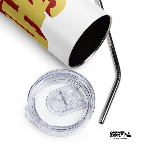 Stainless steel tumbler [ATM] RETRO ATOM