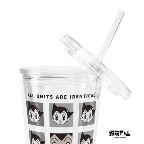 Clear plastic tumbler [ATM] UNIT ATOM