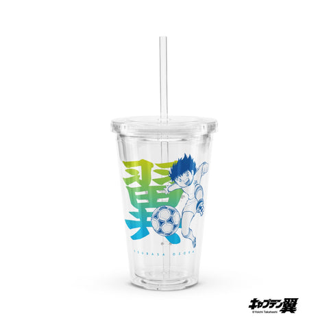 Clear plastic tumbler [CPT] TSUBASA Name