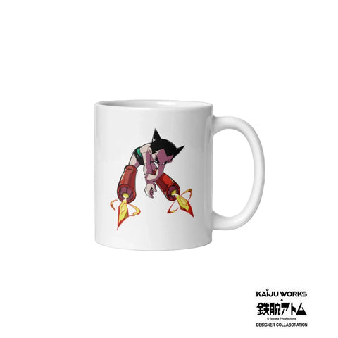White glossy mug [TOWD] MAKURA