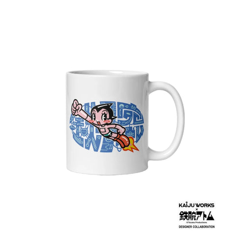 White glossy mug [TOWD] GIVE ME TOMOTAKA