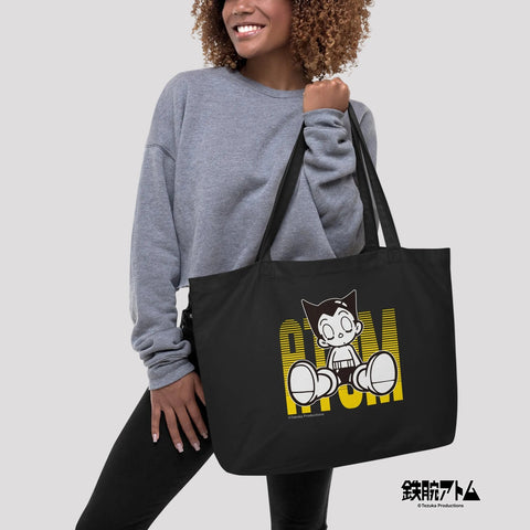 Large organic tote bag [ATM] SLEEP ATOM