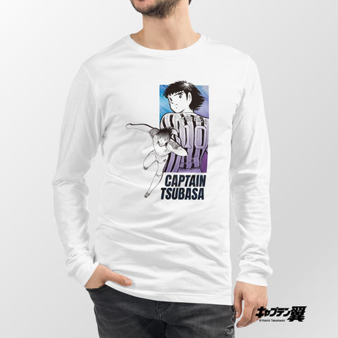 Unisex Long Sleeve Tee [CPT] TSUBASA Back