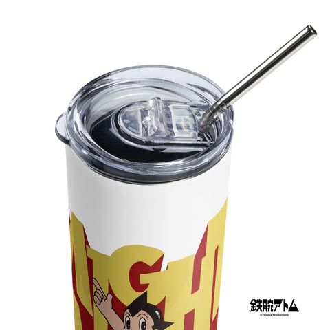 Stainless steel tumbler [ATM] RETRO ATOM