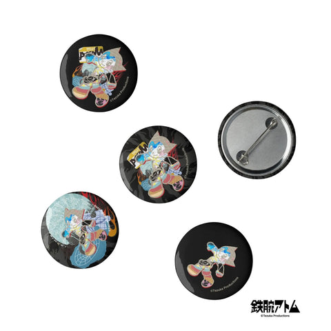 Set of pin buttons [ATM] OVERLAY ATOM