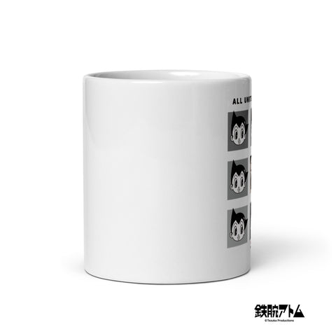 Taza blanca brillante [ATM] UNIDAD ATOM