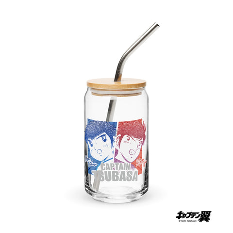 Can-shaped glass [CPT] TSUBASA Tsubasa & Kojirou