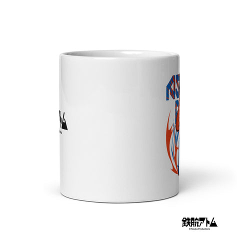 White glossy mug [ATM] POWER ATOM